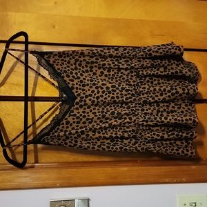 Animal Print Tank Top